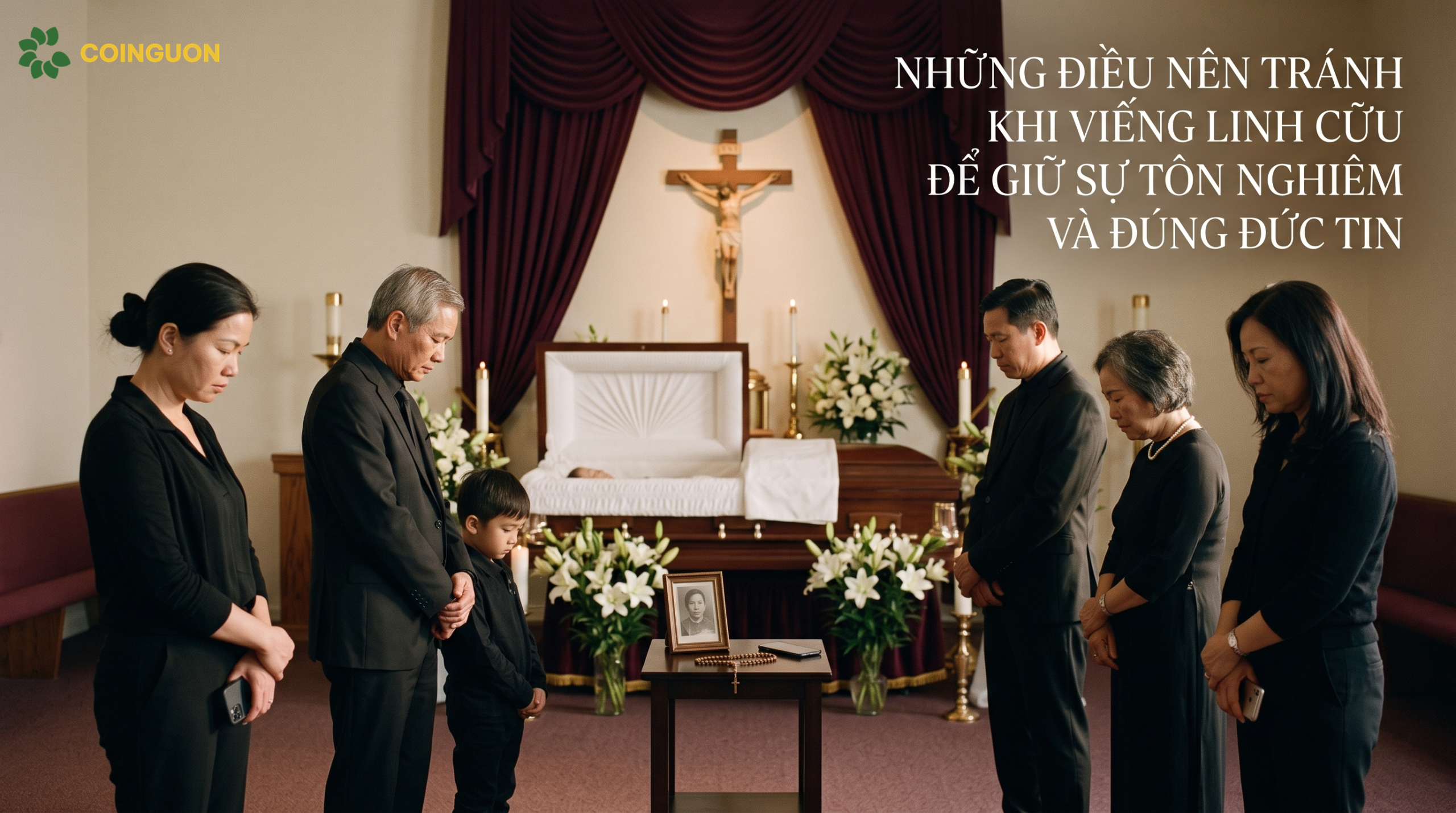 Những điều nên tránh khi viếng linh cữu để giữ sự tôn nghiêm và đúng đức tin - Cội Nguồn ORA