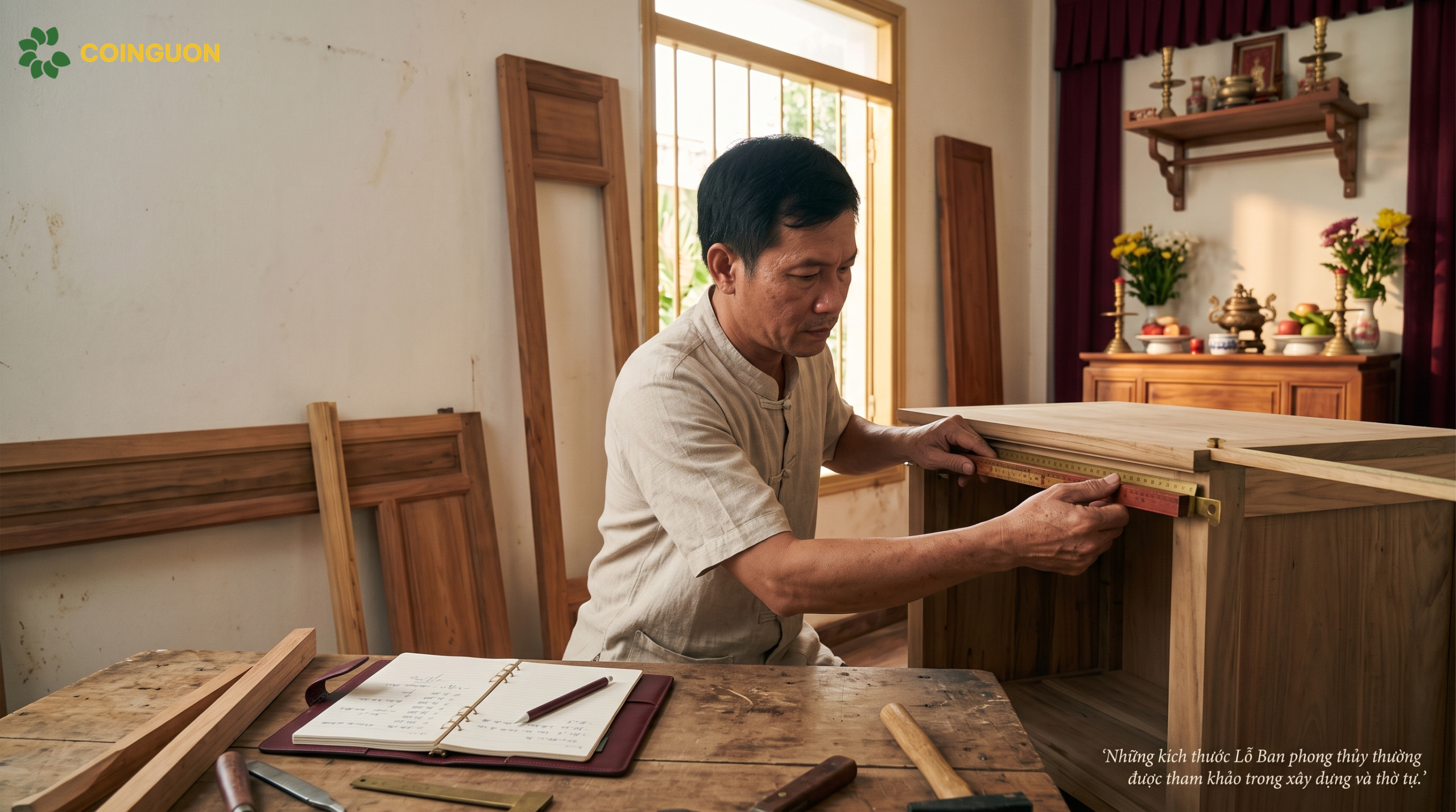 Những kích thước Lỗ Ban phong thủy thường được tham khảo trong xây dựng và thờ tự - Cội Nguồn ORA