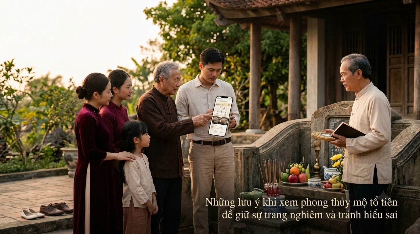 Những lưu ý khi xem phong thủy mộ tổ tiên để giữ sự trang nghiêm và tránh hiểu sai - Cội Nguồn ORA