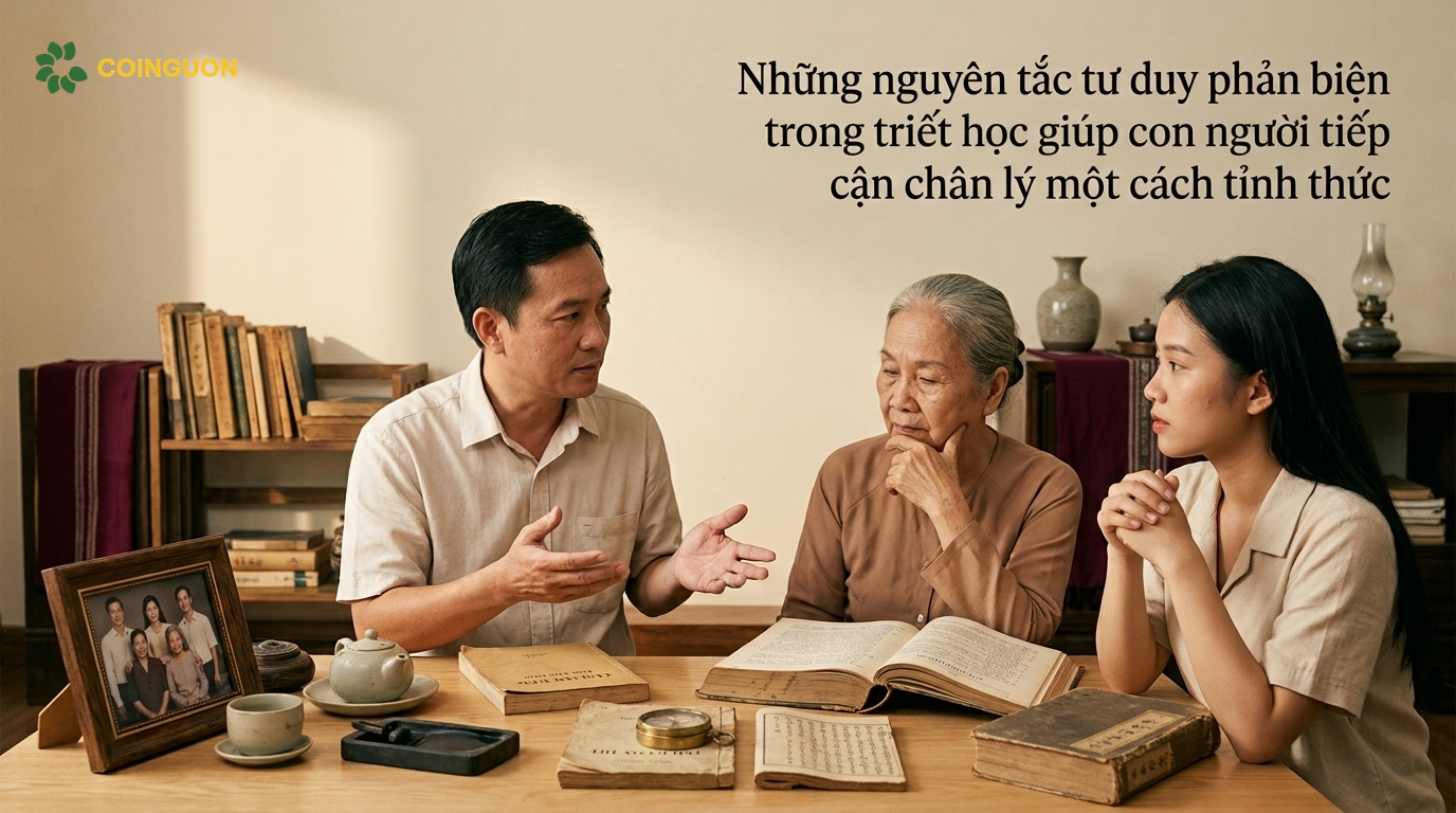 Những nguyên tắc tư duy phản biện trong triết học giúp con người tiếp cận chân lý một cách tỉnh thức - Cội Nguồn ORA
