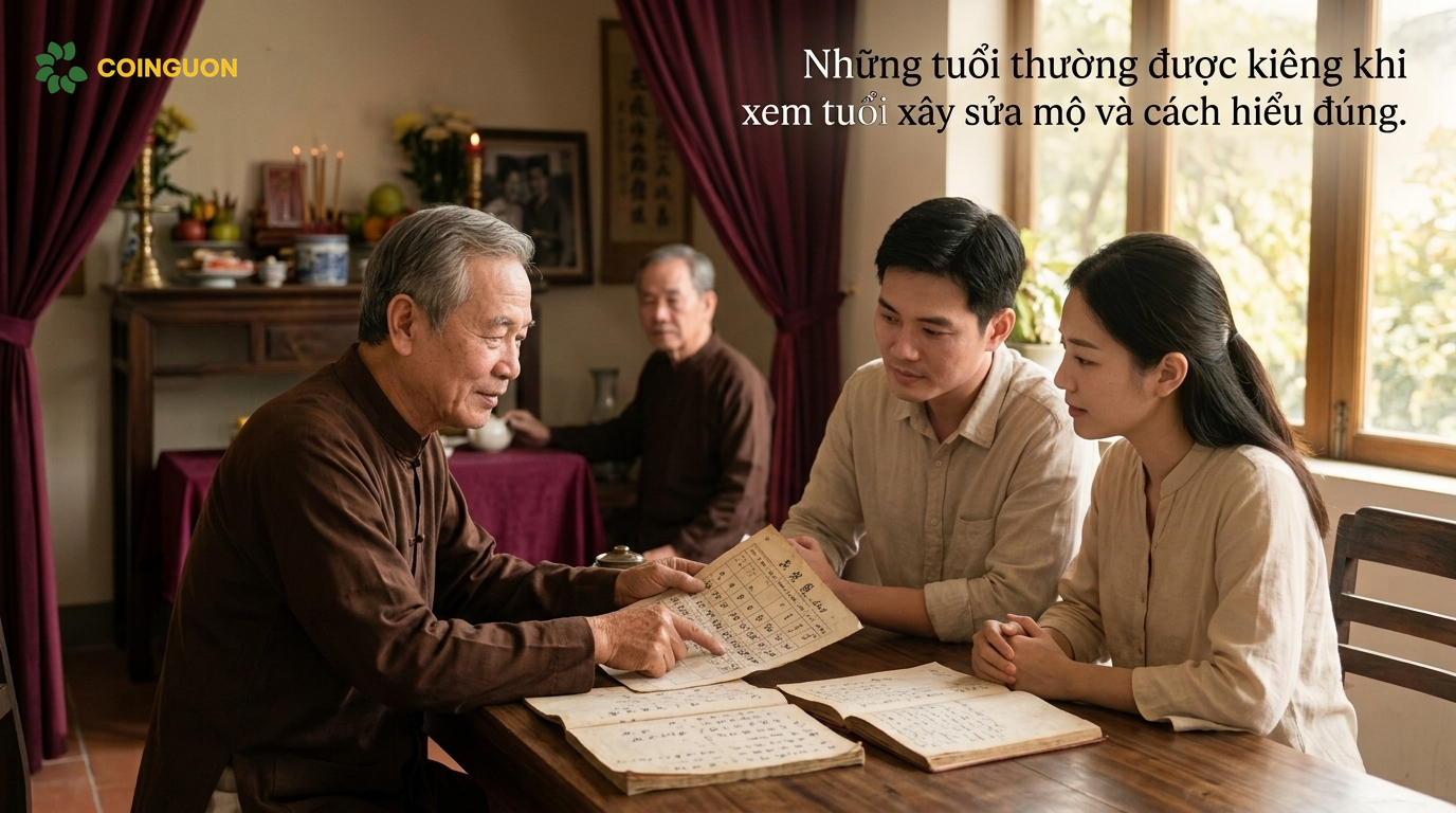 Những tuổi thường được kiêng khi xem tuổi xây sửa mộ và cách hiểu đúng - Cội Nguồn ORA