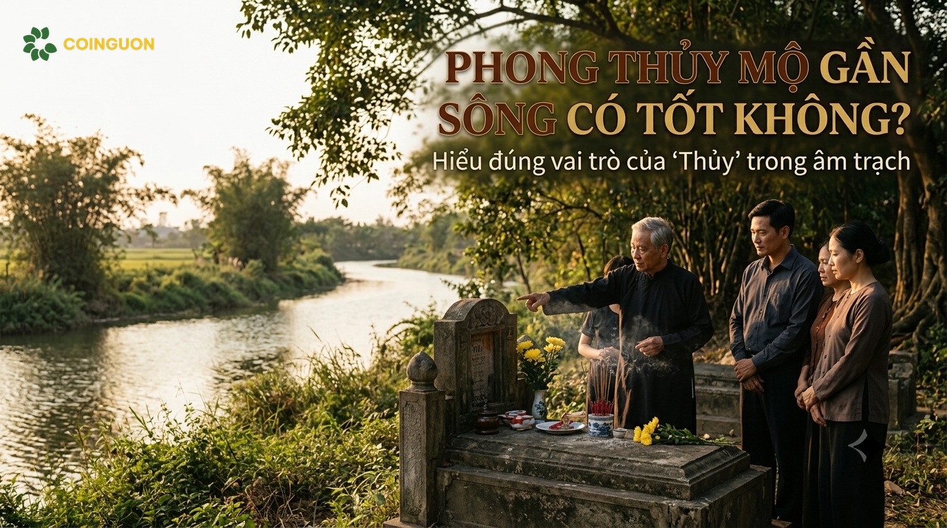 Phong thủy mộ gần sông có tốt không? Hiểu đúng vai trò của thủy trong âm trạch - Cội Nguồn ORA