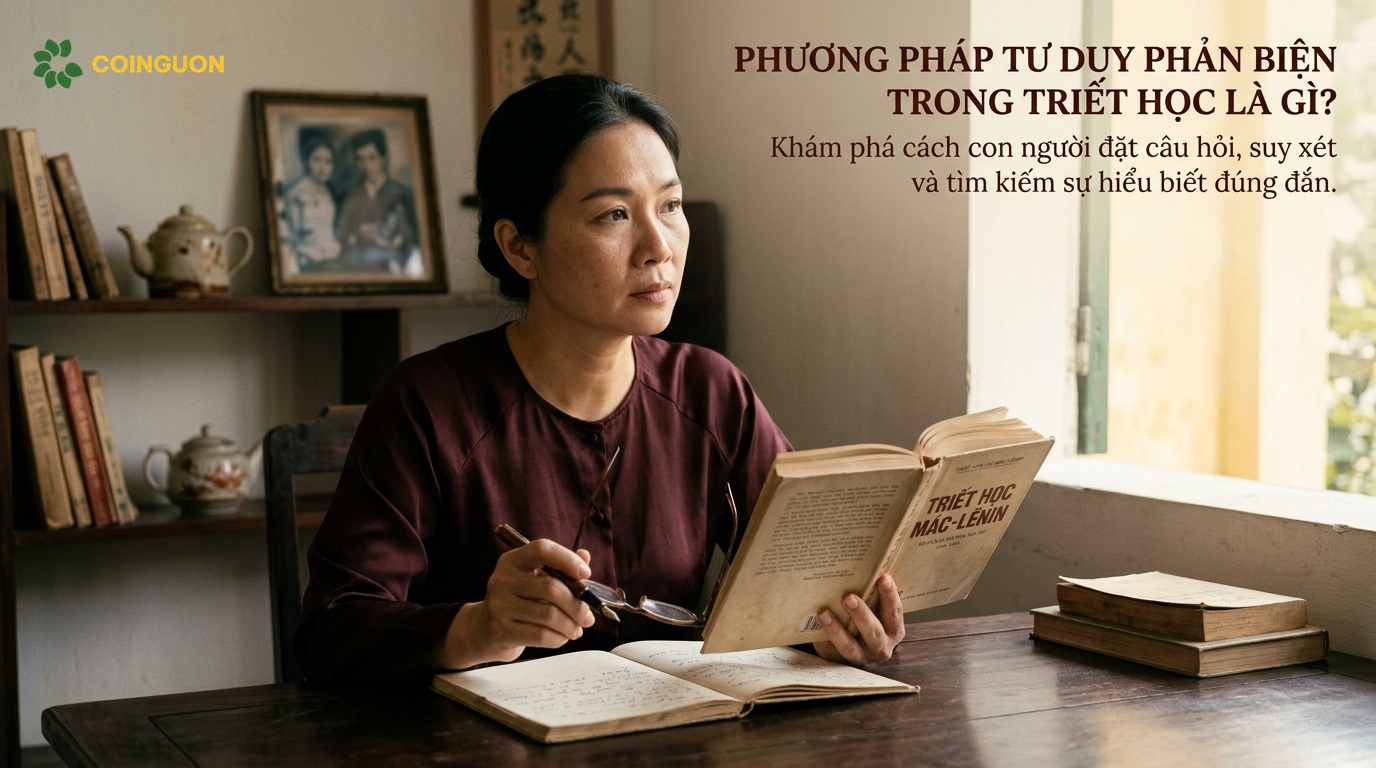 Phương pháp tư duy phản biện trong triết học là gì? Khám phá cách con người đặt câu hỏi, suy xét và tìm kiếm sự hiểu biết đúng đắn - Cội Nguồn ORA