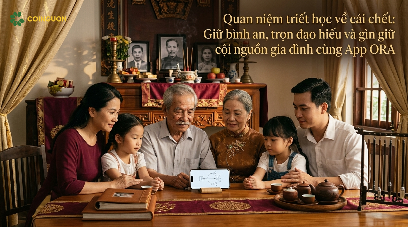 Quan niệm triết học về cái chết: Giữ bình an, trọn đạo hiếu và gìn giữ cội nguồn gia đình cùng App ORA - Cội Nguồn ORA