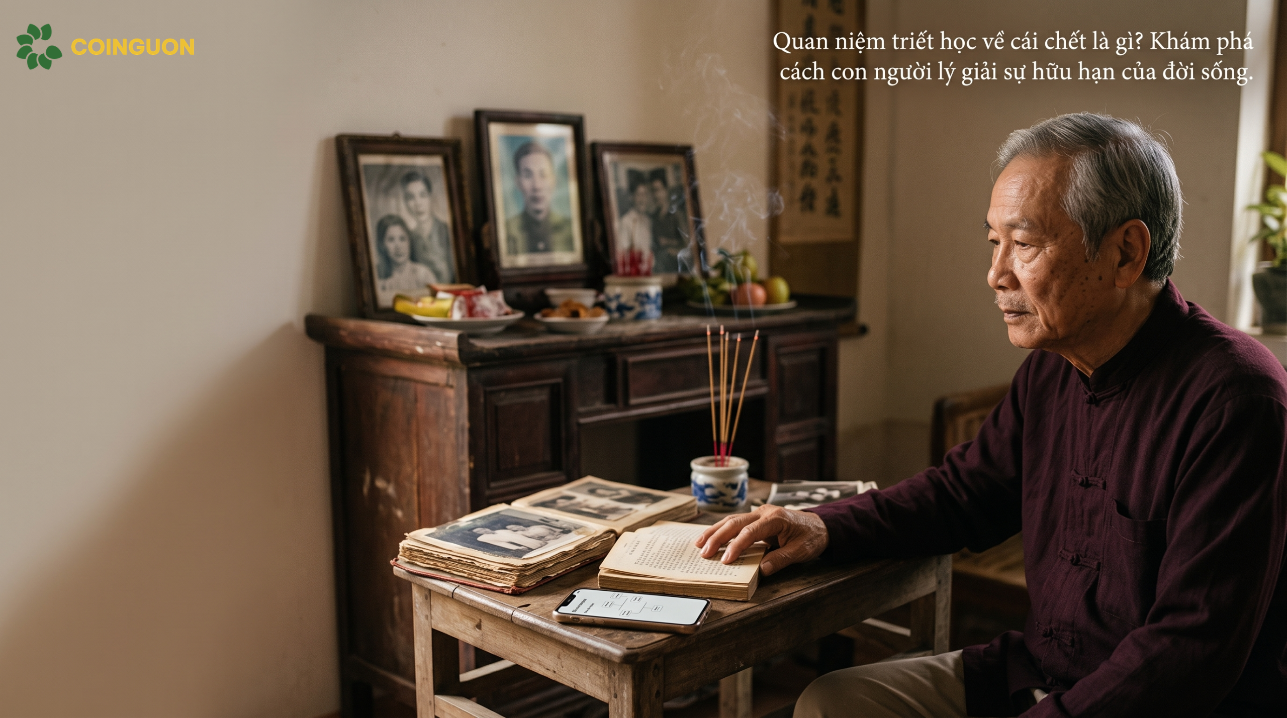 Quan niệm triết học về cái chết là gì? Khám phá cách con người lý giải sự hữu hạn của đời sống - Cội Nguồn ORA