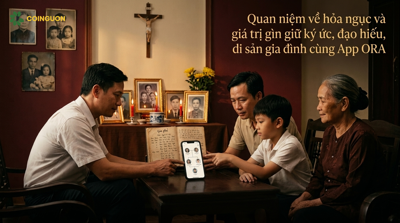 Quan niệm về hỏa ngục và giá trị gìn giữ ký ức, đạo hiếu, di sản gia đình cùng App ORA - Cội Nguồn ORA