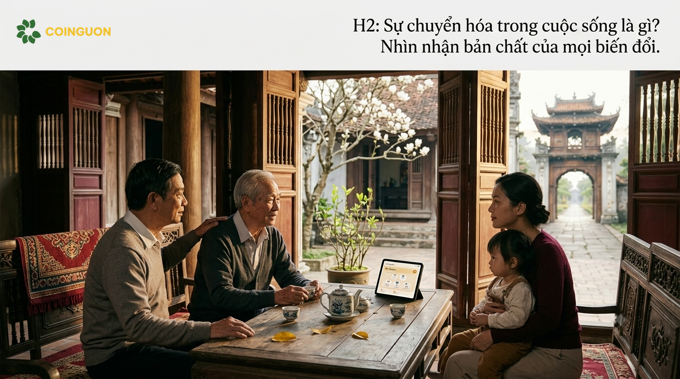 Sự chuyển hóa trong cuộc sống là gì? Nhìn nhận bản chất của mọi biến đổi - Cội Nguồn ORA