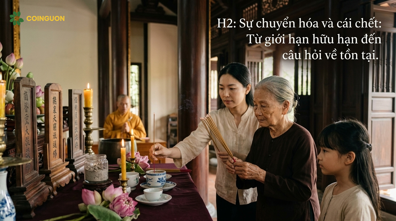 Sự chuyển hóa và cái chết: Từ giới hạn hữu hạn đến câu hỏi về tồn tại - Cội Nguồn ORA