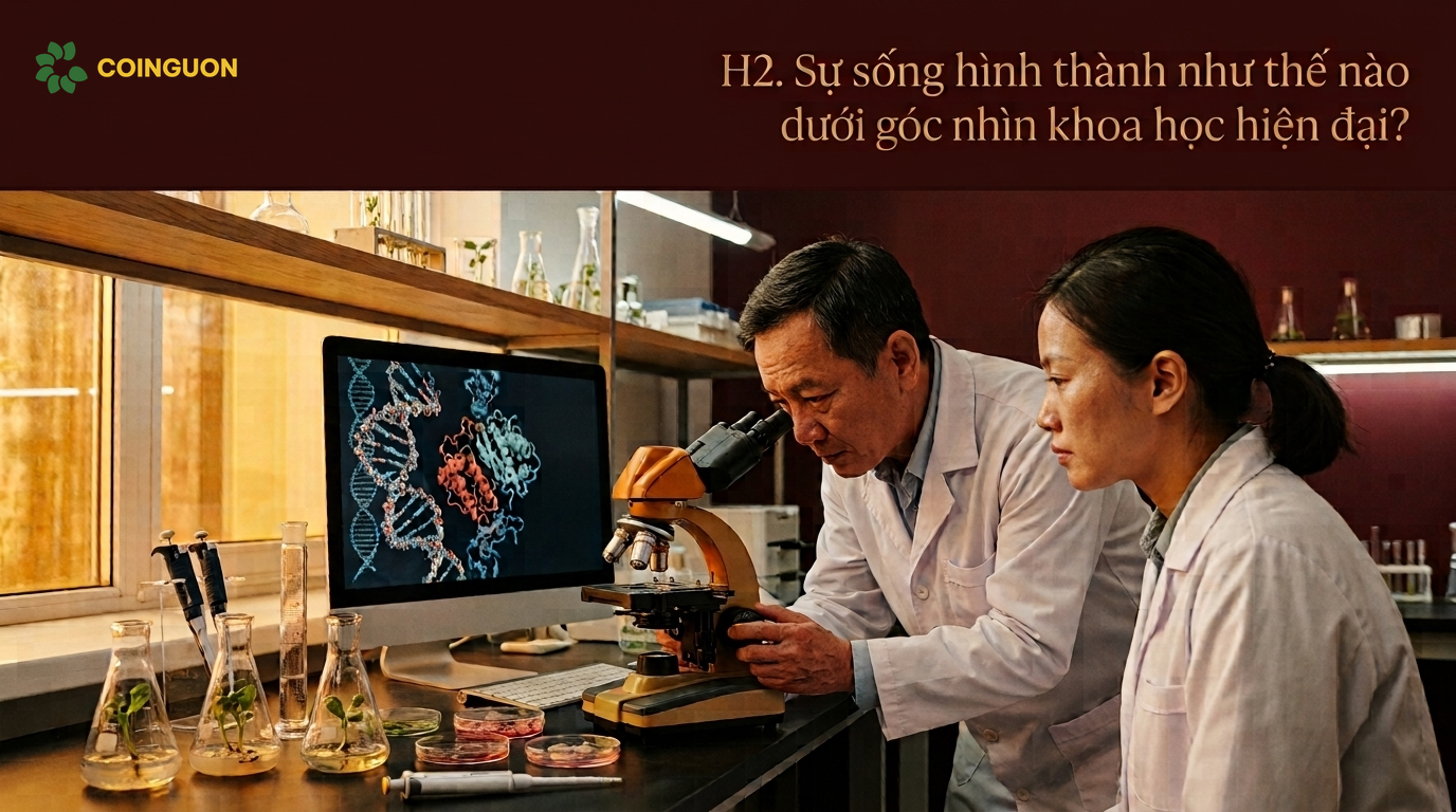 Sự sống hình thành như thế nào dưới góc nhìn khoa học hiện đại? - Cội Nguồn ORA