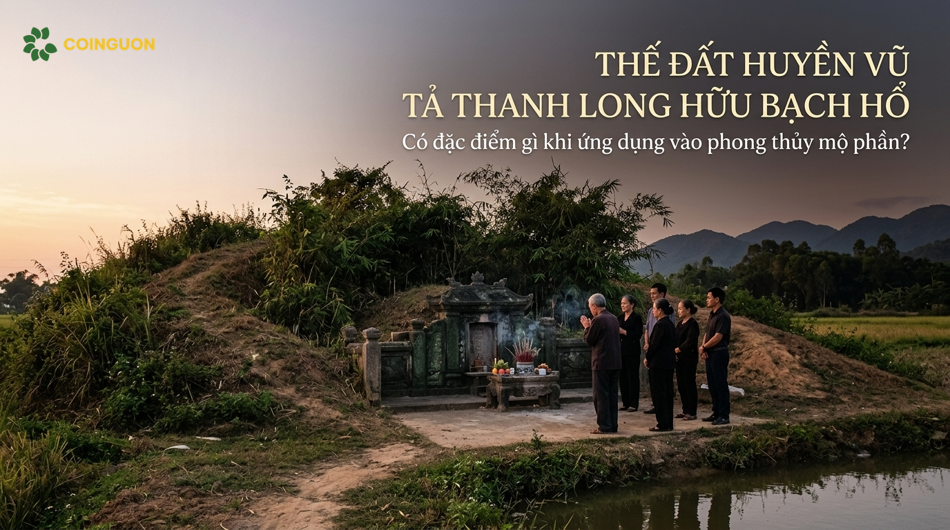 Thế đất Huyền Vũ tả Thanh Long hữu Bạch Hổ có đặc điểm gì khi ứng dụng vào phong thủy mộ phần? - Cội Nguồn ORA