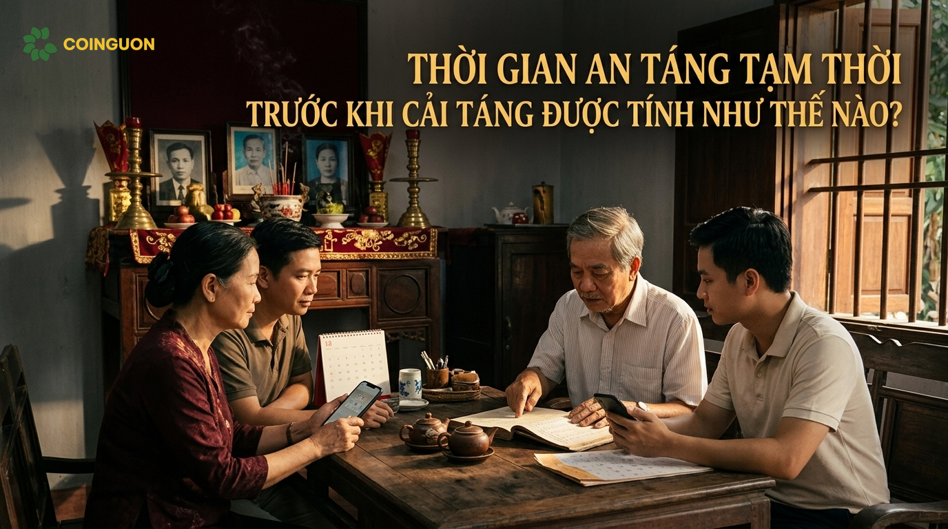 Thời gian an táng tạm thời trước khi cải táng được tính như thế nào? - Cội Nguồn ORA