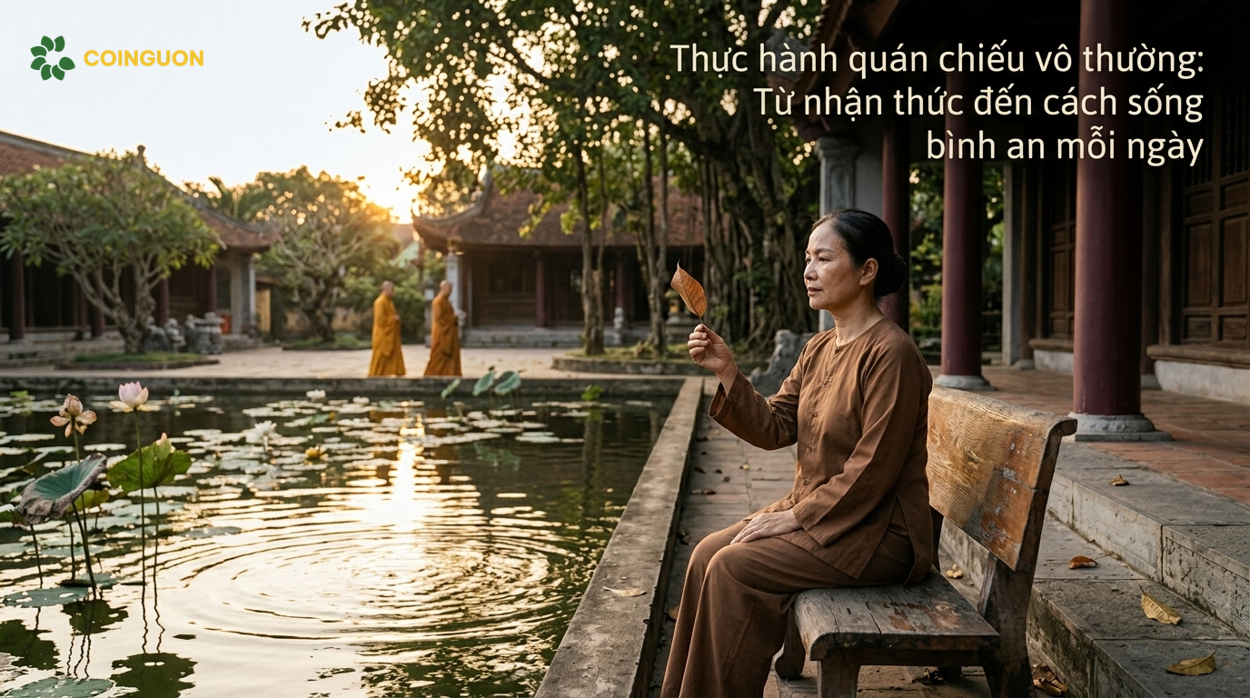 Thực hành quán chiếu vô thường: Từ nhận thức đến cách sống bình an mỗi ngày - Cội Nguồn ORA