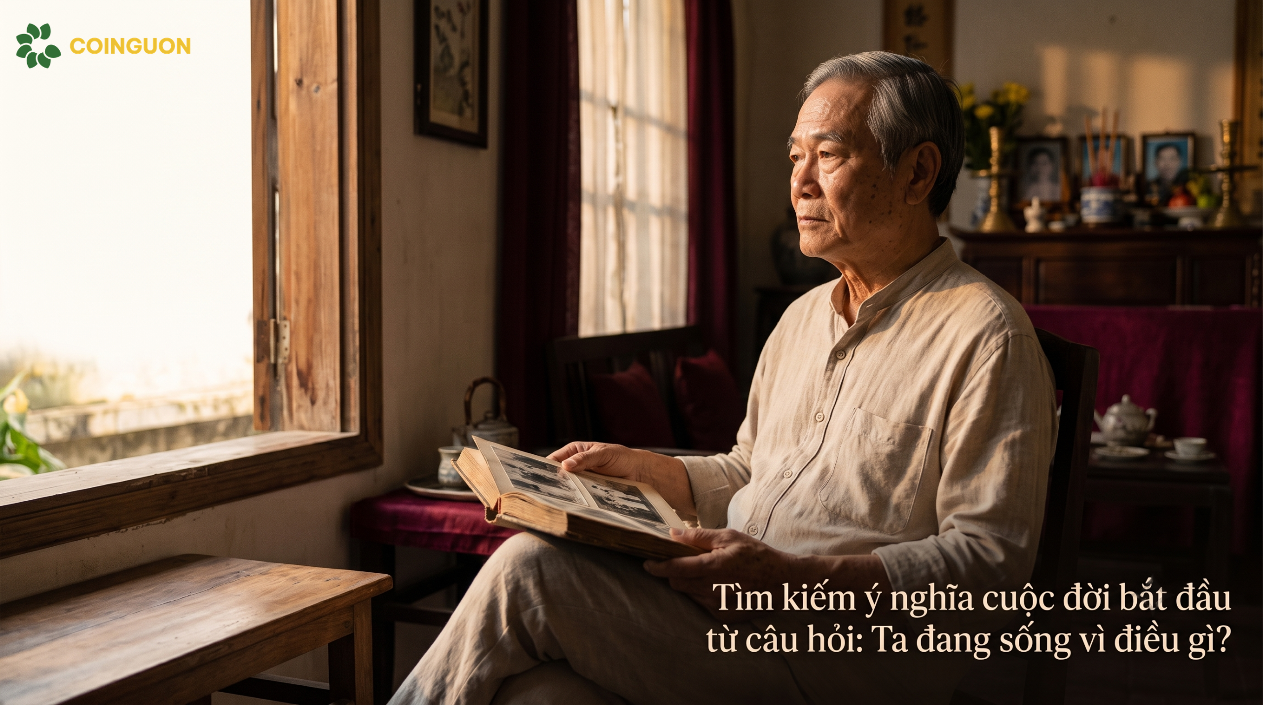 Tìm kiếm ý nghĩa cuộc đời bắt đầu từ câu hỏi: Ta đang sống vì điều gì? - Cội Nguồn ORA