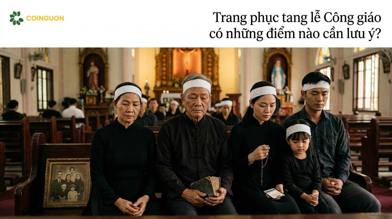 Trang phục tang lễ Công giáo có những điểm nào cần lưu ý? - Cội Nguồn ORA