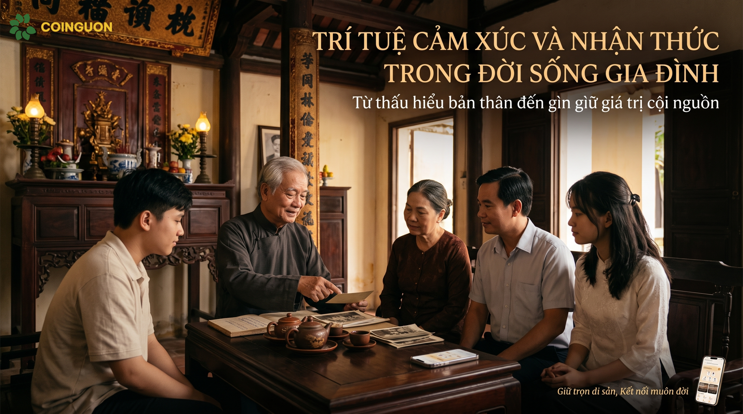 Trí tuệ cảm xúc và nhận thức trong đời sống gia đình: Từ thấu hiểu bản thân đến gìn giữ giá trị cội nguồn - Cội Nguồn ORA