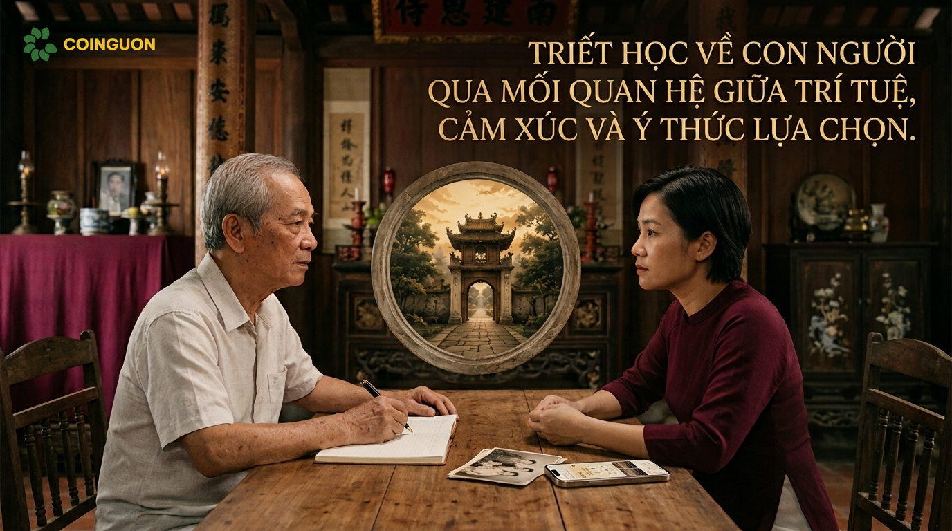 Triết học về con người qua mối quan hệ giữa trí tuệ, cảm xúc và ý thức lựa chọn - Cội Nguồn ORA