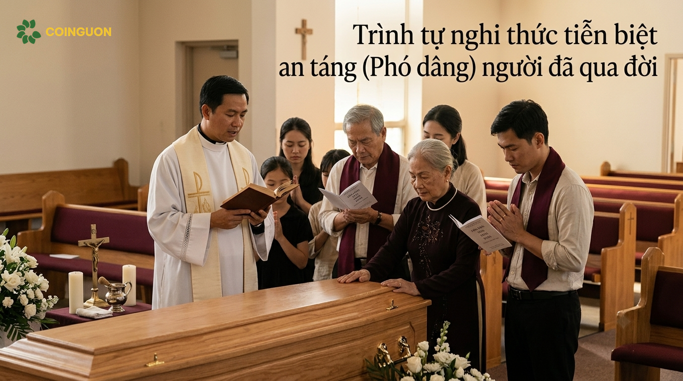 Trình tự nghi thức tiễn biệt an táng (Phó dâng) người đã qua đời - Cội Nguồn ORA