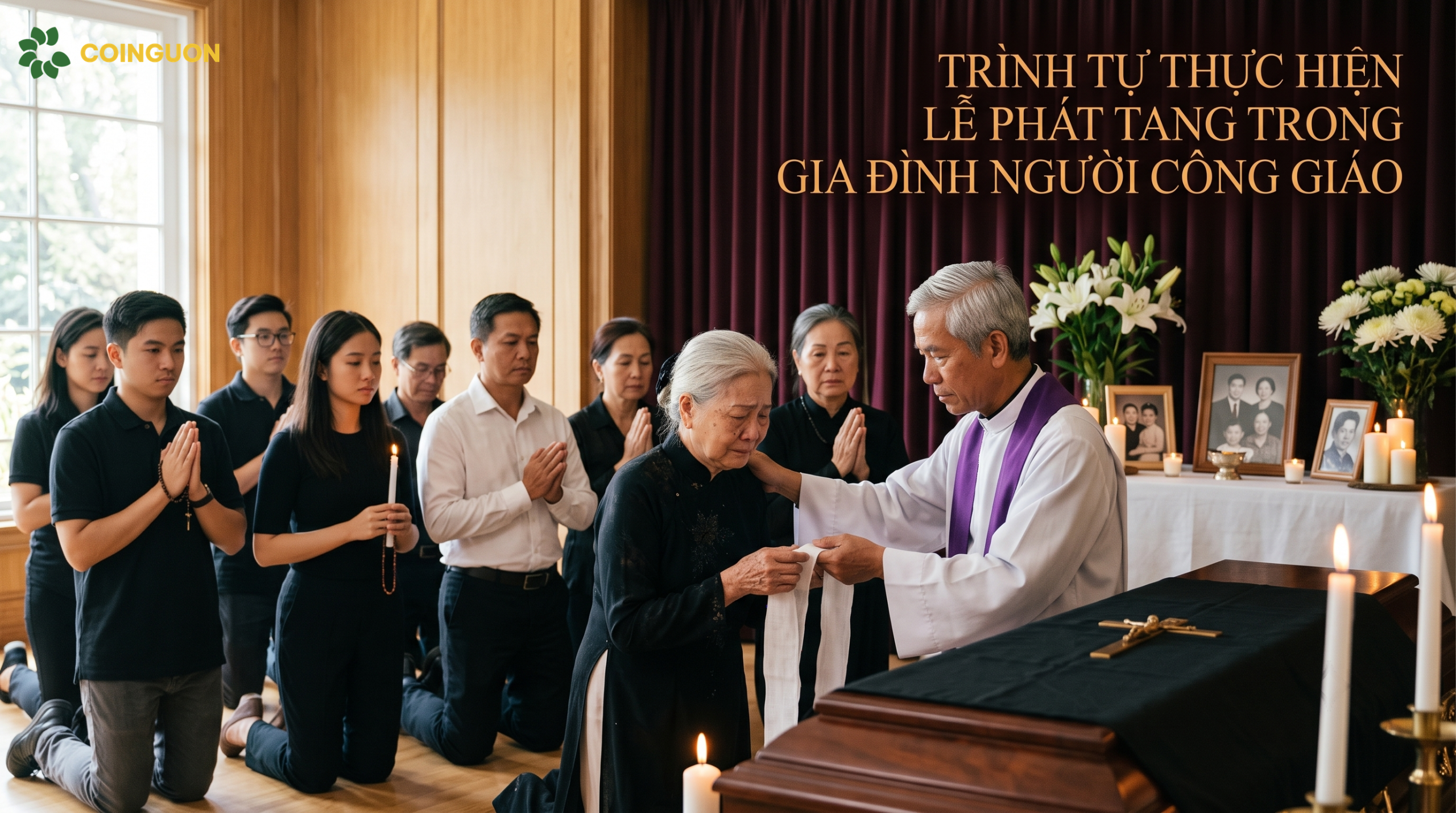 Trình tự thực hiện lễ phát tang trong gia đình người Công giáo - Cội Nguồn ORA
