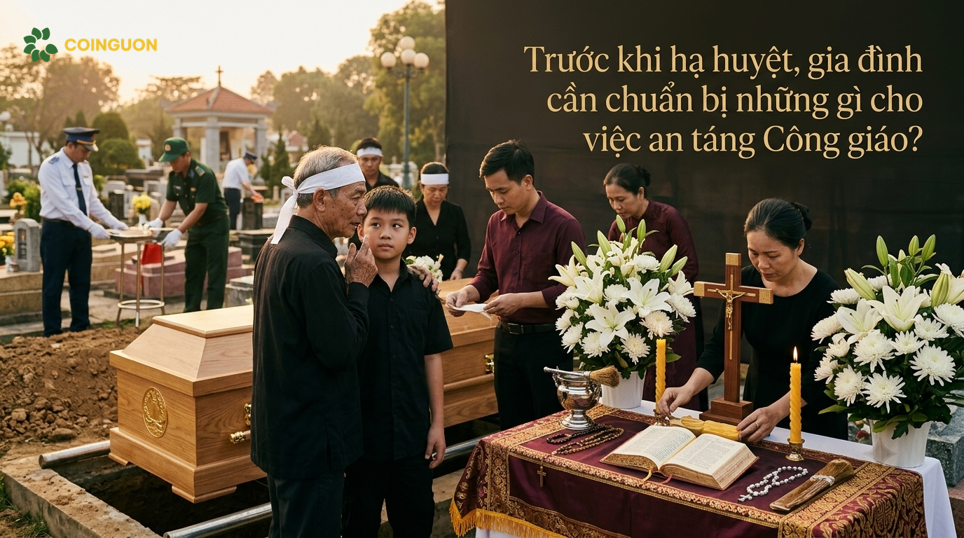 Trước khi hạ huyệt, gia đình cần chuẩn bị những gì cho việc an táng Công giáo? - Cội Nguồn ORA