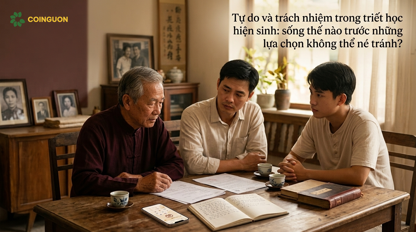 Tự do và trách nhiệm trong triết học hiện sinh: sống thế nào trước những lựa chọn không thể né tránh? - Cội Nguồn ORA