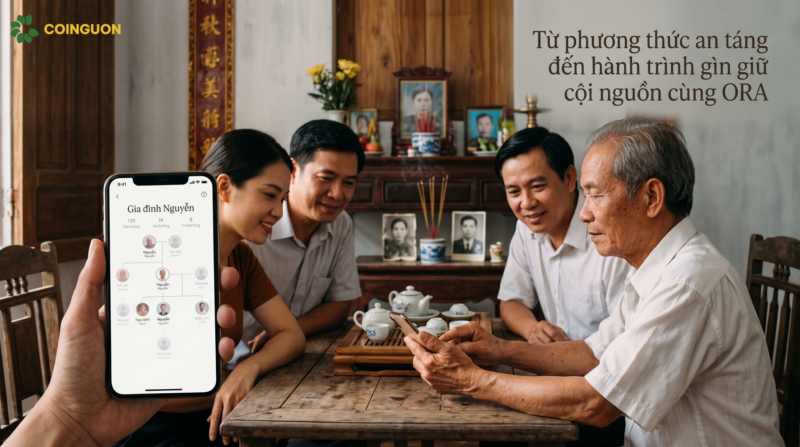 Từ phương thức an táng đến hành trình gìn giữ cội nguồn cùng ORA - Cội Nguồn ORA