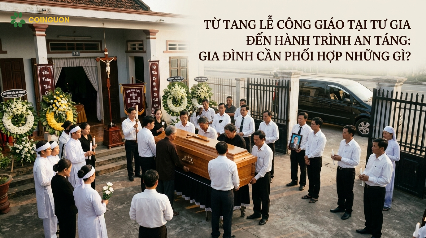 Từ tang lễ Công giáo tại tư gia đến hành trình an táng: gia đình cần phối hợp những gì? - Cội Nguồn ORA