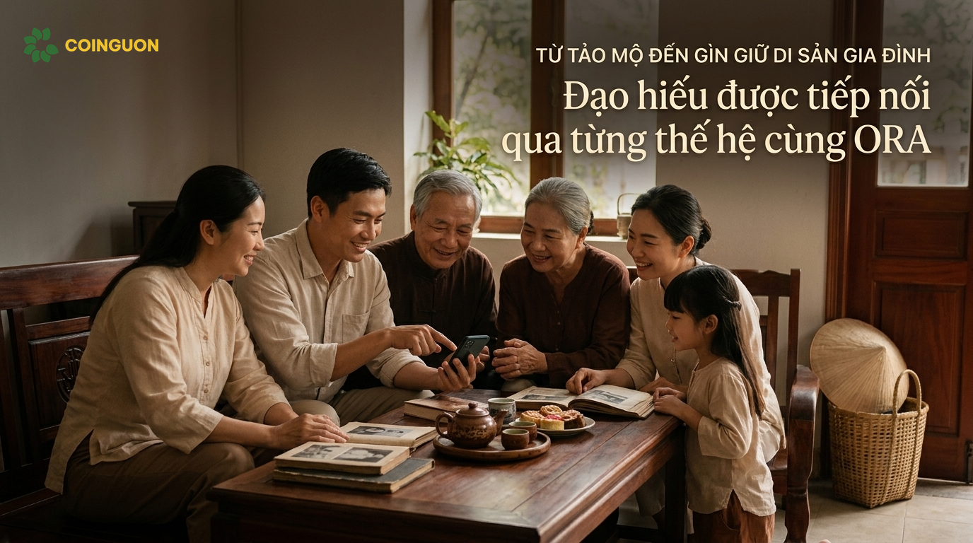 Từ tảo mộ đến gìn giữ di sản gia đình: Đạo hiếu được tiếp nối qua từng thế hệ cùng ORA - Cội Nguồn ORA