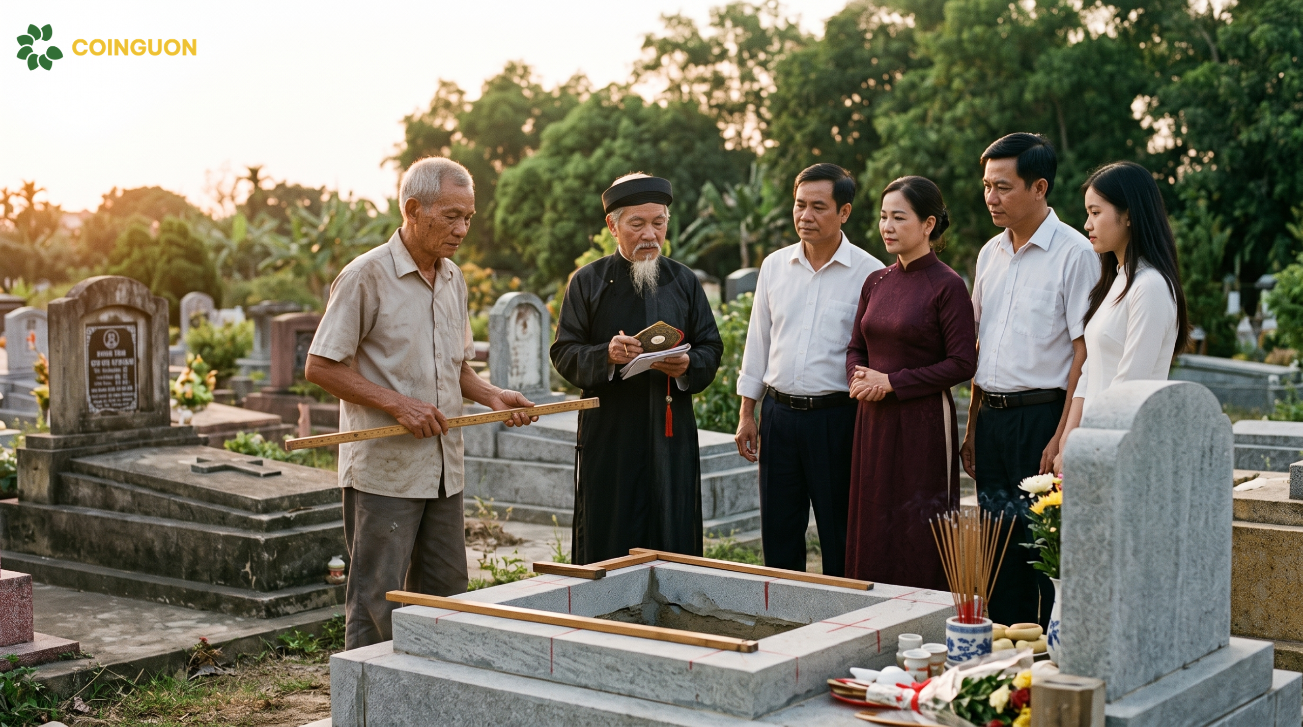 Từ xem phong thủy đến xây mộ: cách phối hợp phương vị, kết cấu và nghi thức một cách đúng mực - Cội Nguồn ORA