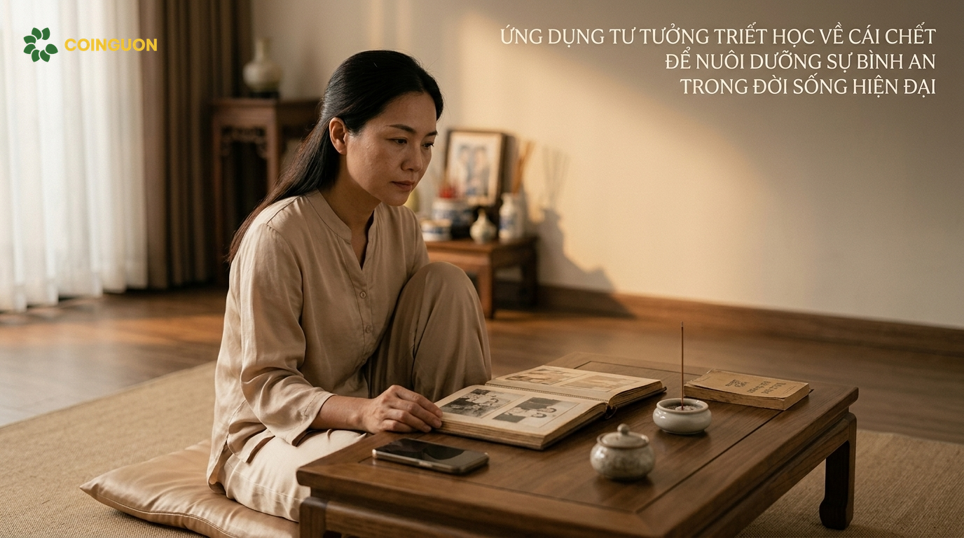 Ứng dụng tư tưởng triết học về cái chết để nuôi dưỡng sự bình an trong đời sống hiện đại - Cội Nguồn ORA