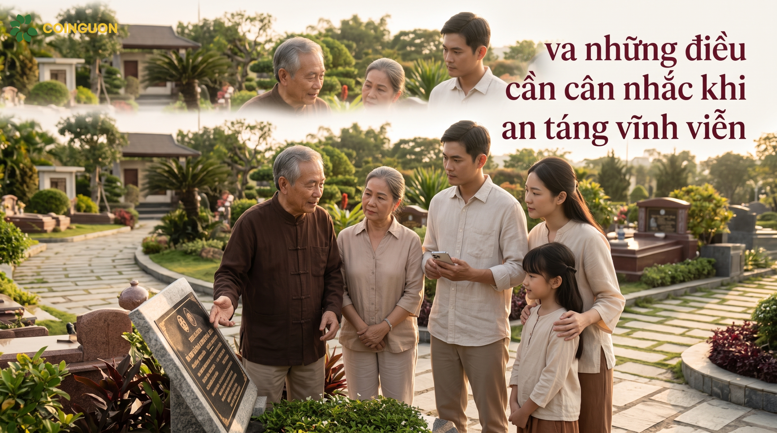 Ưu điểm và những điều cần cân nhắc khi an táng vĩnh viễn - Cội Nguồn ORA