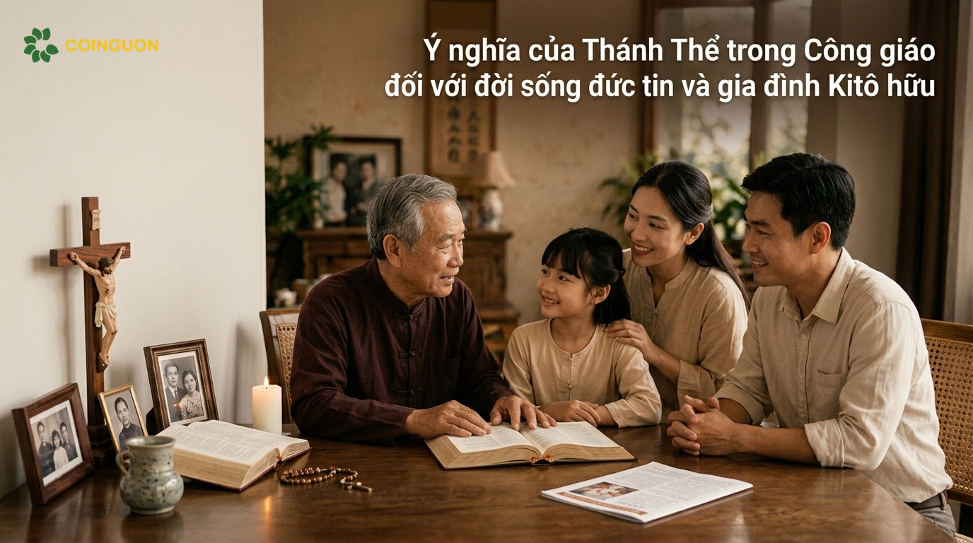 Ý nghĩa của Thánh Thể trong Công giáo đối với đời sống đức tin và gia đình Kitô hữu - Cội Nguồn ORA