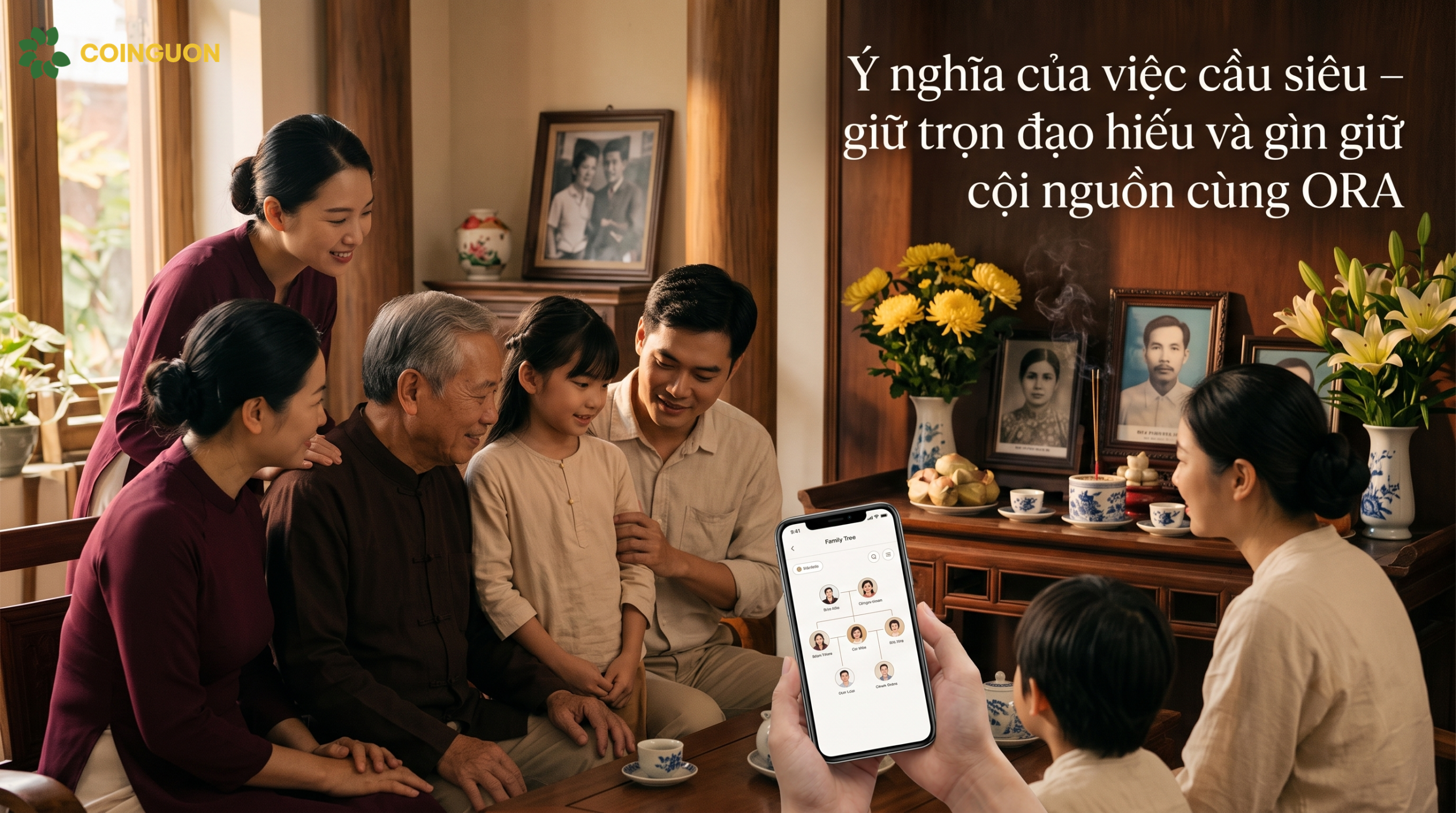 Ý nghĩa của việc cầu siêu – giữ trọn đạo hiếu và gìn giữ cội nguồn cùng ORA - Cội Nguồn ORA