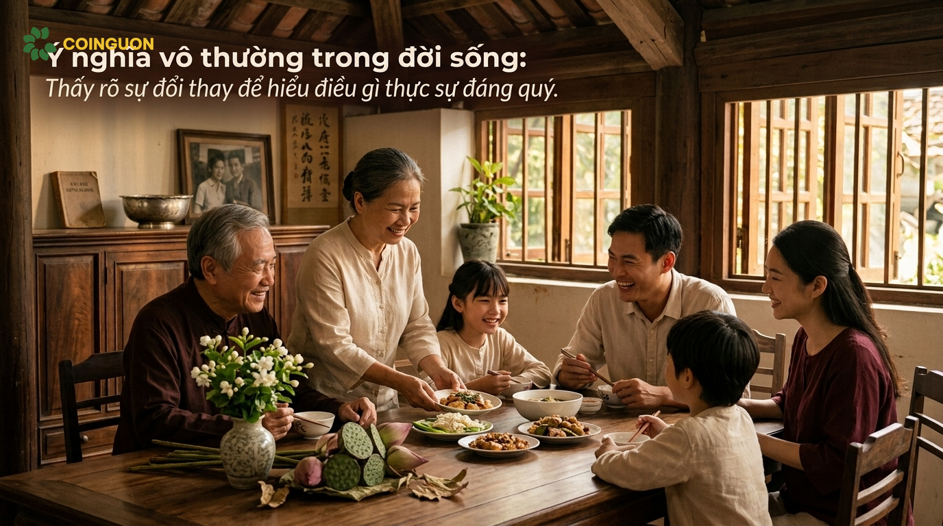 Ý nghĩa vô thường trong đời sống: Thấy rõ sự đổi thay để hiểu điều gì thực sự đáng quý - Cội Nguồn ORA