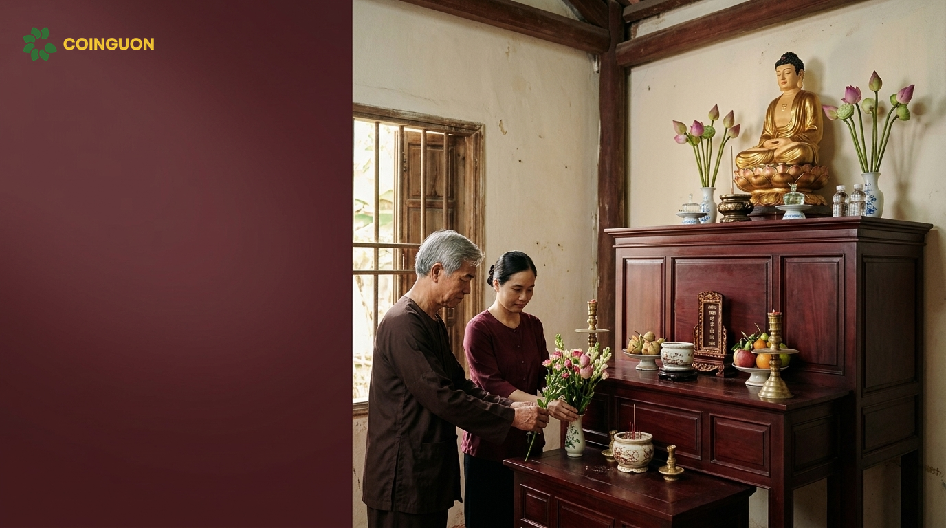 Bàn thờ Phật tam cấp và bàn thờ Phật kết hợp gia tiên: Cách sắp xếp phù hợp với truyền thống gia đình Việt - Cội Nguồn ORA