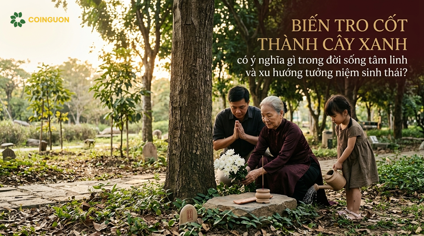 Biến tro cốt thành cây xanh có ý nghĩa gì trong đời sống tâm linh và xu hướng tưởng niệm sinh thái? - Cội Nguồn ORA