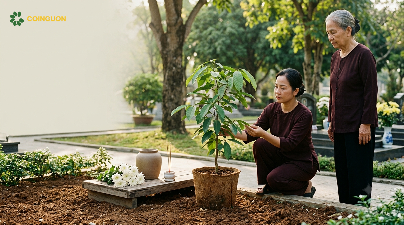Biến tro cốt thành cây xanh là gì? Hiểu đúng về hình thức tưởng niệm từ tro cốt sau hỏa táng - Cội Nguồn ORA