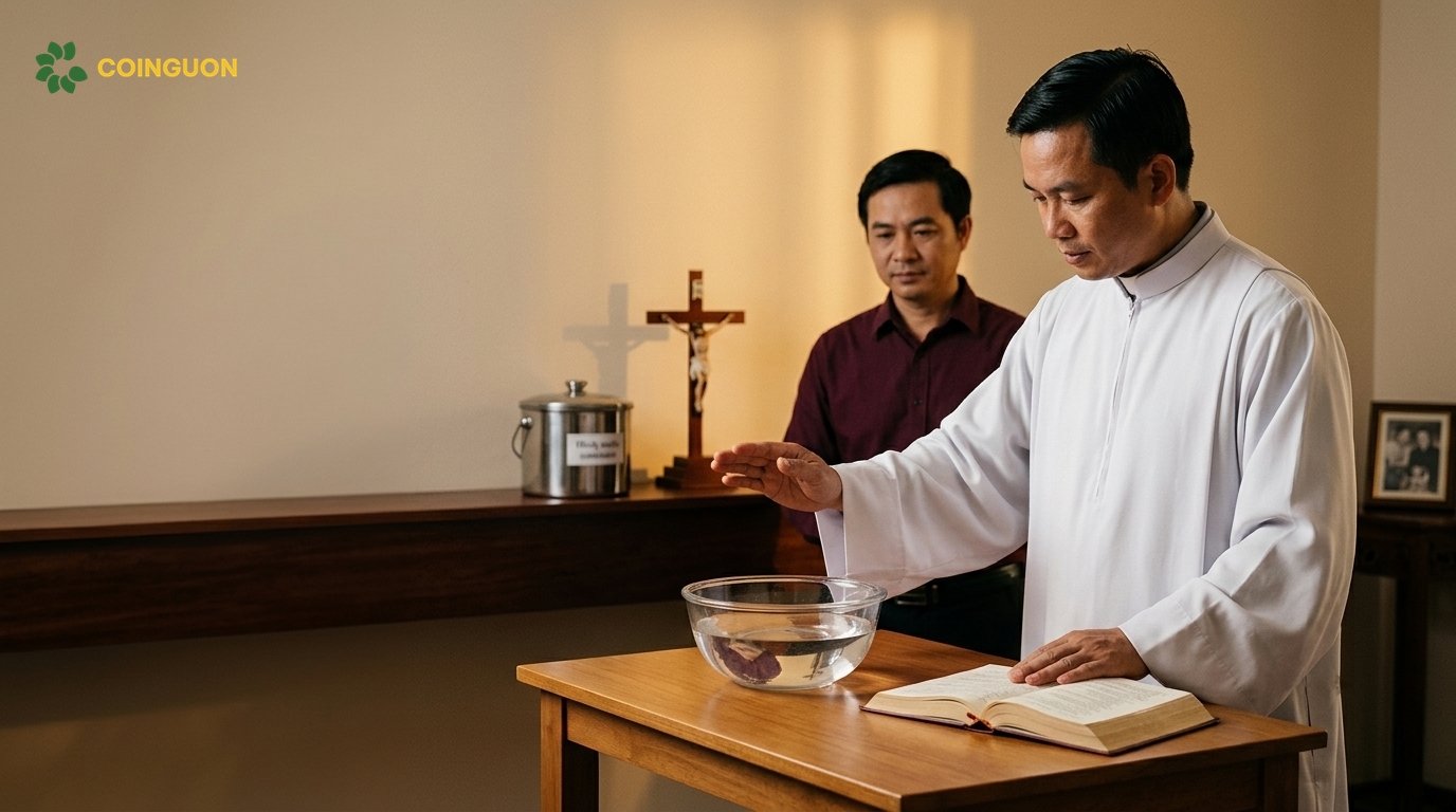 Cách chuẩn bị và sử dụng nước thánh Công giáo đúng theo tinh thần phụng vụ - Cội Nguồn ORA