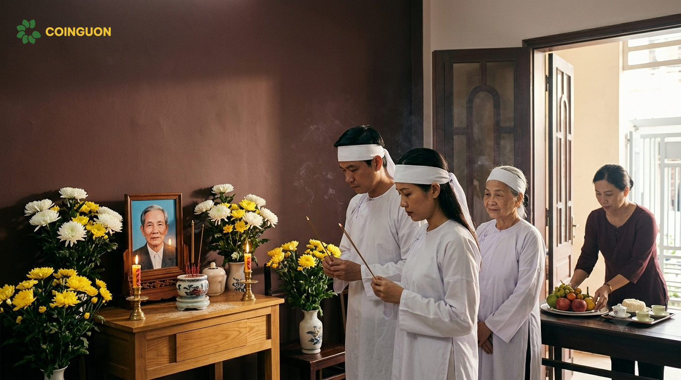 Cách để tang người thân theo phong tục Việt Nam: Những nghi lễ cần thực hiện sau khi qua đời - Cội Nguồn ORA
