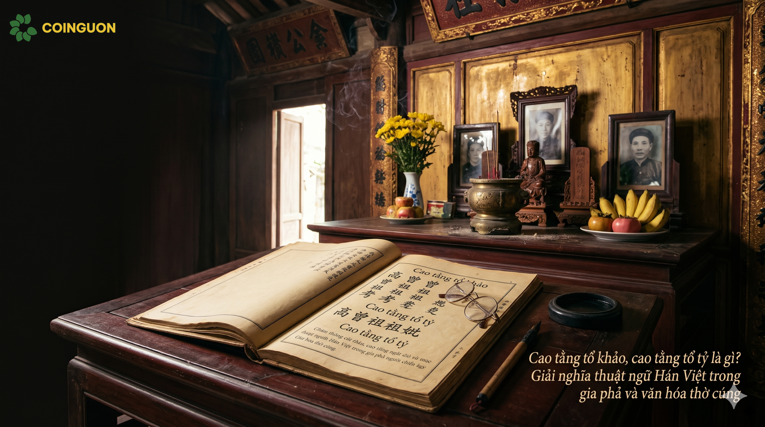 Giải nghĩa cao tằng tổ khảo, cao tằng tổ tỷ qua gia phả Hán Việt và không gian thờ cúng tổ tiên truyền thống - Cội Nguồn ORA