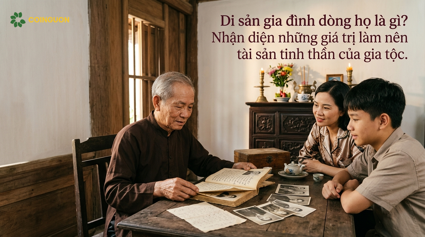 Di sản gia đình dòng họ là gì? Nhận diện những giá trị làm nên tài sản tinh thần của gia tộc - Cội Nguồn ORA