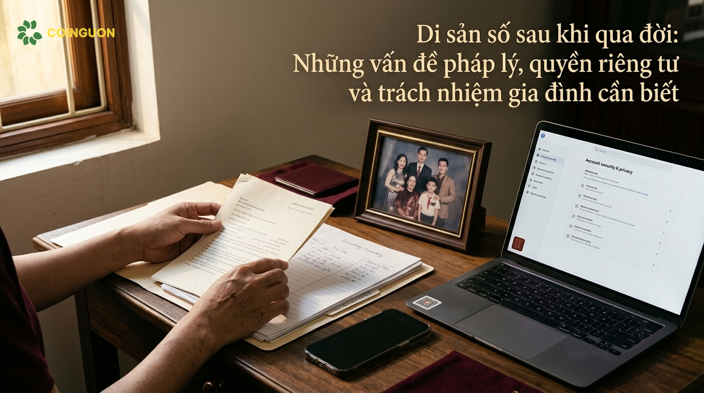 Người đại diện gia đình rà soát hồ sơ, thiết bị và thông tin tài khoản để bảo vệ quyền riêng tư và xử lý di sản số của người đã khuất có trách nhiệm - Cội Nguồn ORA