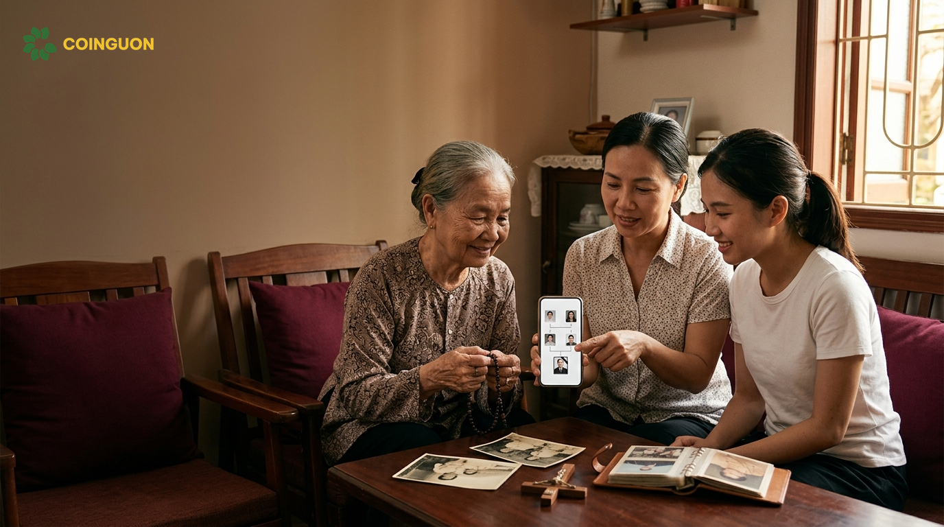 Gia đình Công giáo Việt Nam gìn giữ ký ức người đã khuất và di sản đức tin qua cây gia phả số trên ứng dụng ORA - Cội Nguồn