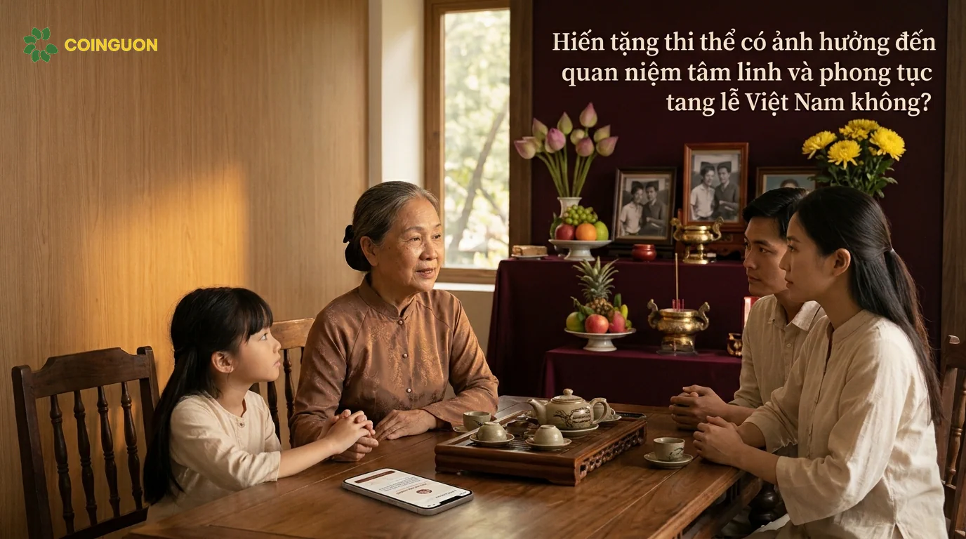 Ba thế hệ gia đình Việt Nam cùng trò chuyện bên bàn thờ gia tiên về hiến tặng thi thể, tâm linh và phong tục tang lễ - Cội Nguồn ORA