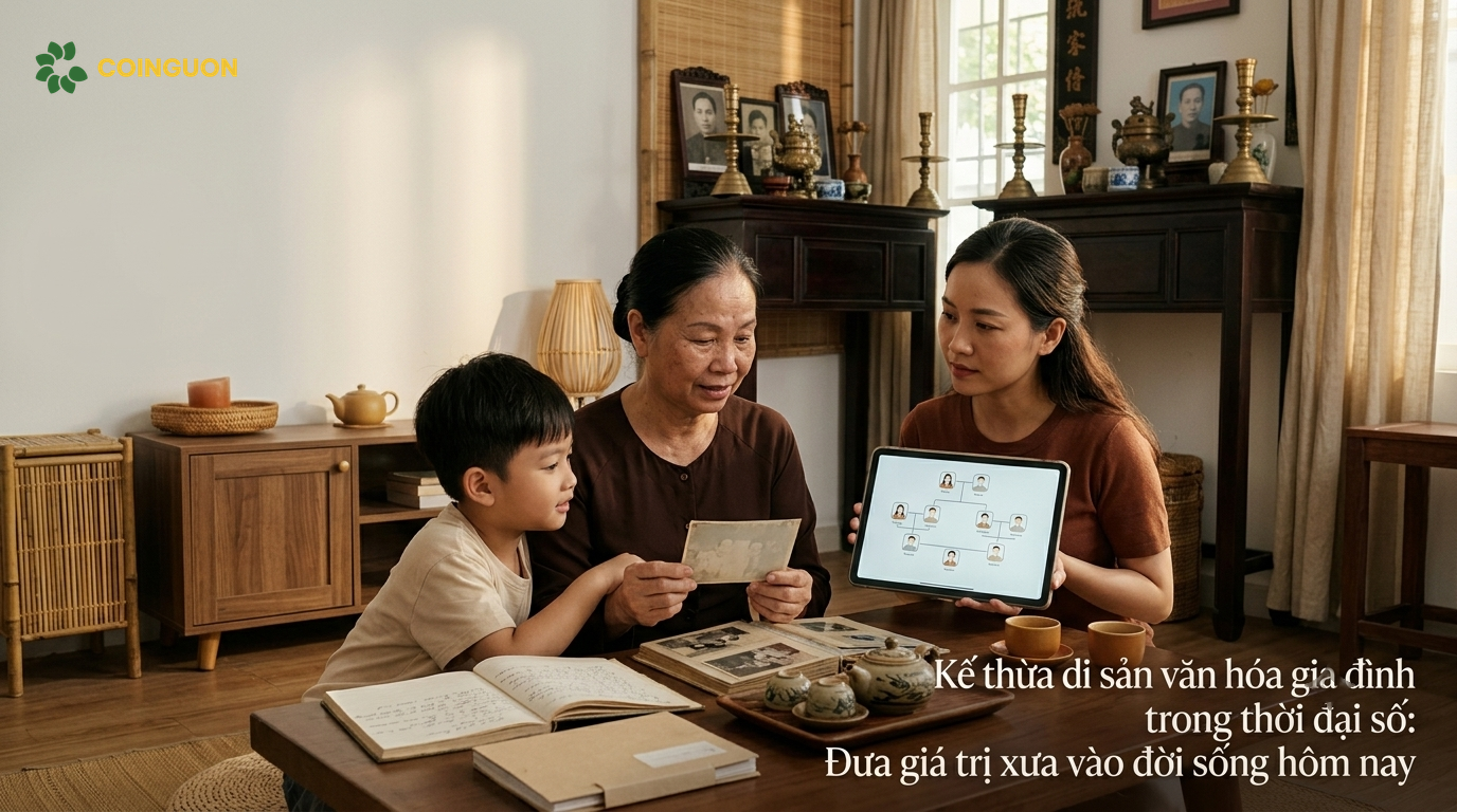 Kế thừa di sản văn hóa gia đình trong thời đại số: Đưa giá trị xưa vào đời sống hôm nay - Cội Nguồn ORA