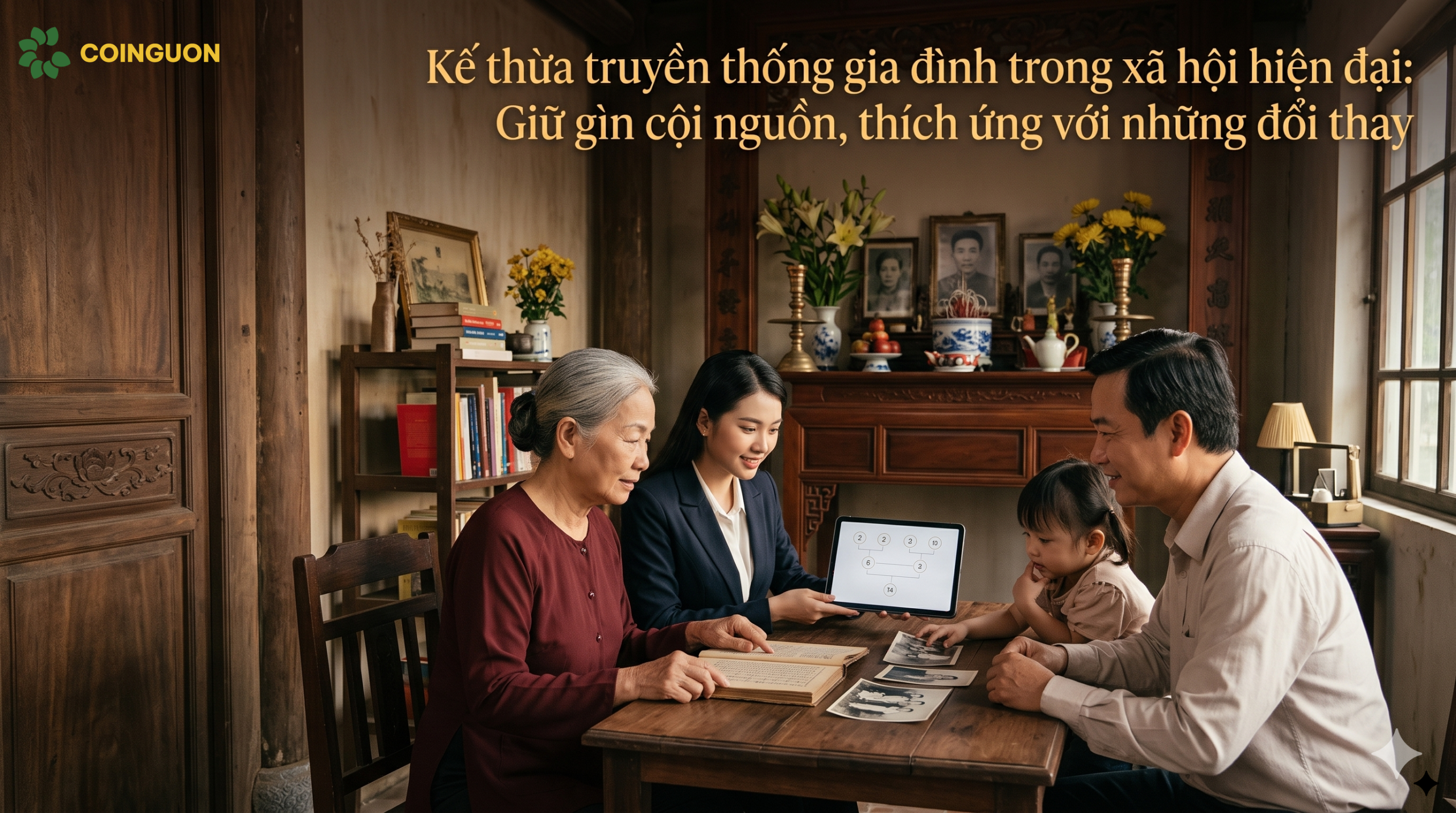 Kế thừa truyền thống gia đình trong xã hội hiện đại: Giữ gìn cội nguồn, thích ứng với những đổi thay - Cội Nguồn ORA