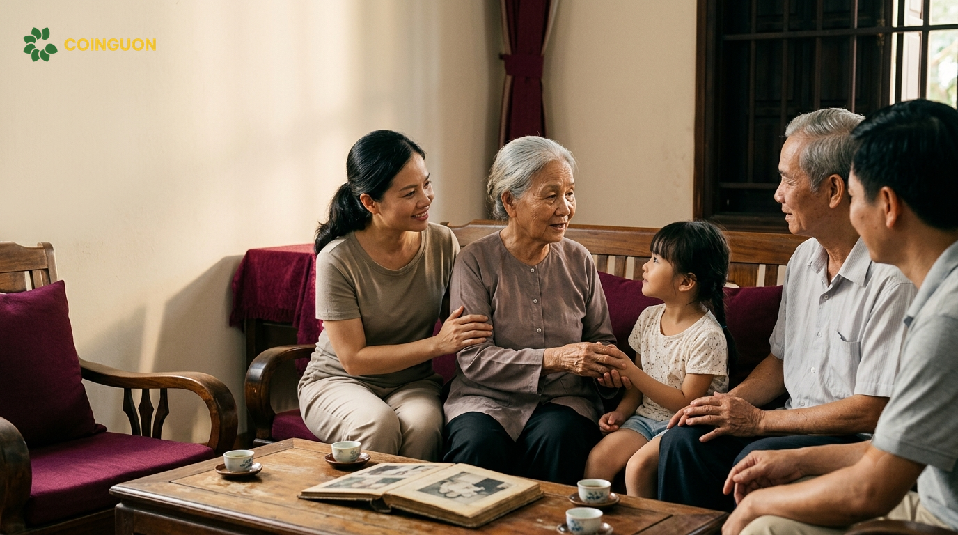 Kết nối các thế hệ trong gia đình là gì? Ý nghĩa của sự thấu hiểu giữa ông bà, cha mẹ và con cháu - Cội Nguồn ORA