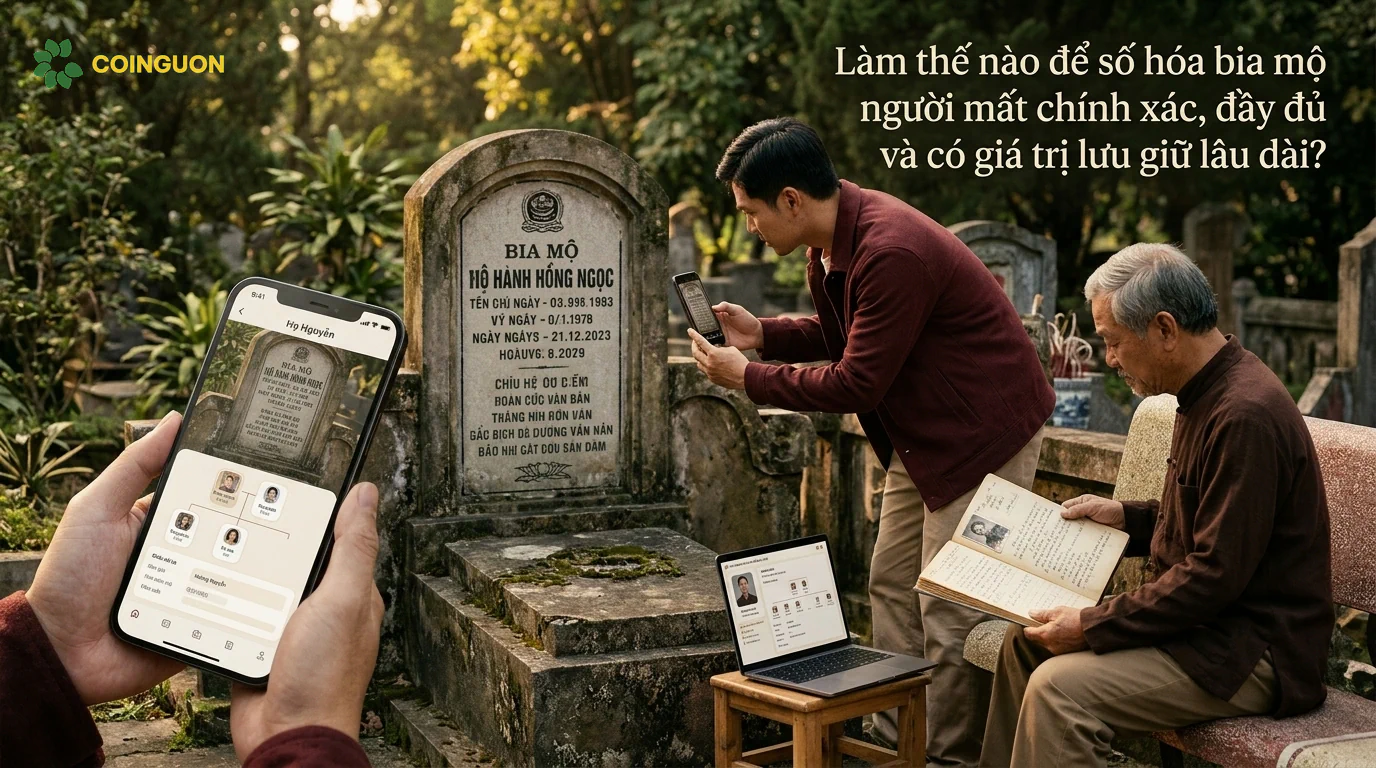 Làm thế nào để số hóa bia mộ người mất chính xác, đầy đủ và có giá trị lưu giữ lâu dài? - Cội Nguồn ORA