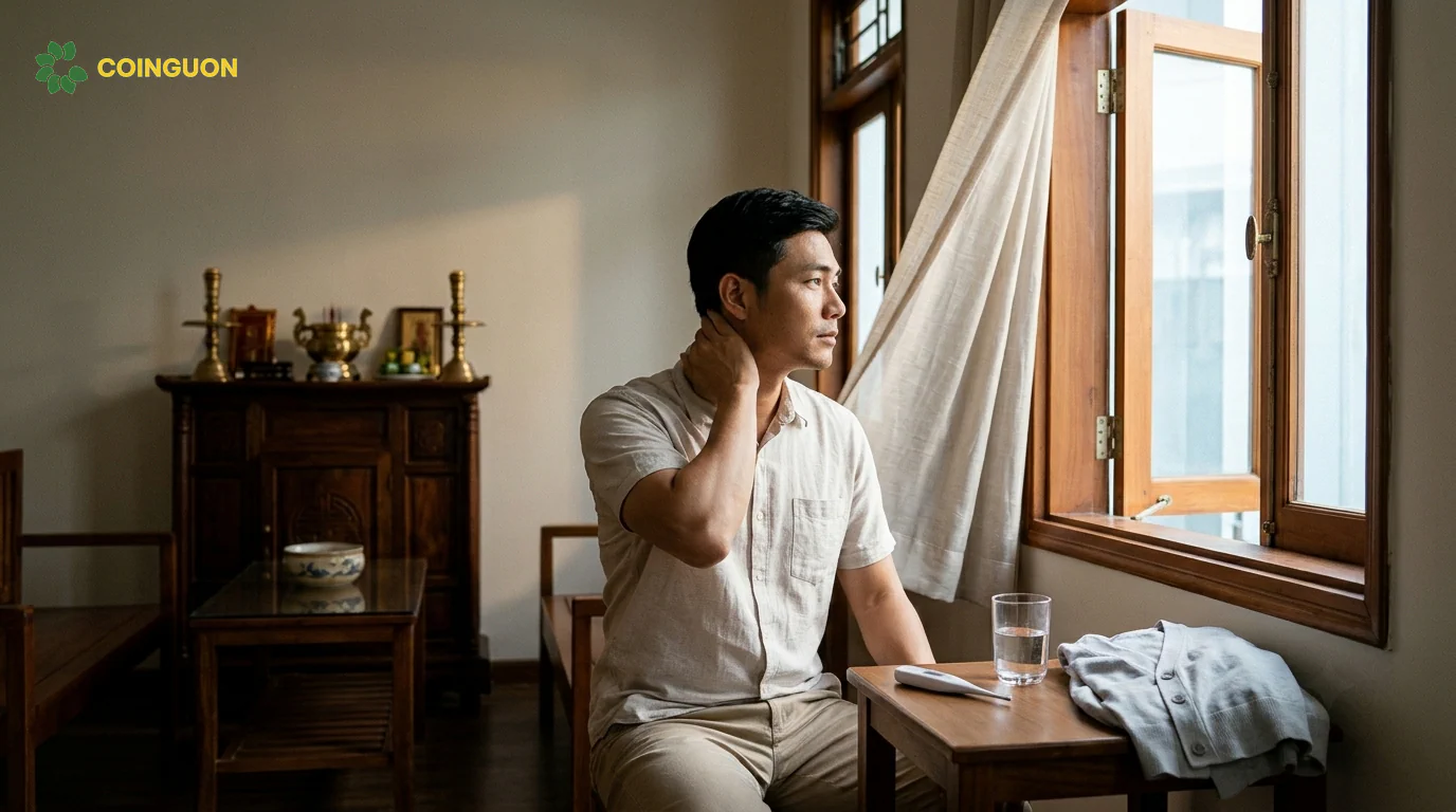 Người đàn ông cảm thấy lạnh sống lưng bên cửa sổ, gợi mở cách phân biệt quan niệm gặp vong với nguyên nhân khoa học - Cội Nguồn ORA