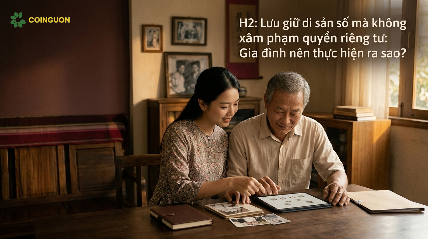 Gia đình Việt Nam chọn lọc ảnh và kỷ niệm số để lưu giữ di sản gia đình, đồng thời tôn trọng những thông tin riêng tư của người đã khuất - Cội Nguồn ORA