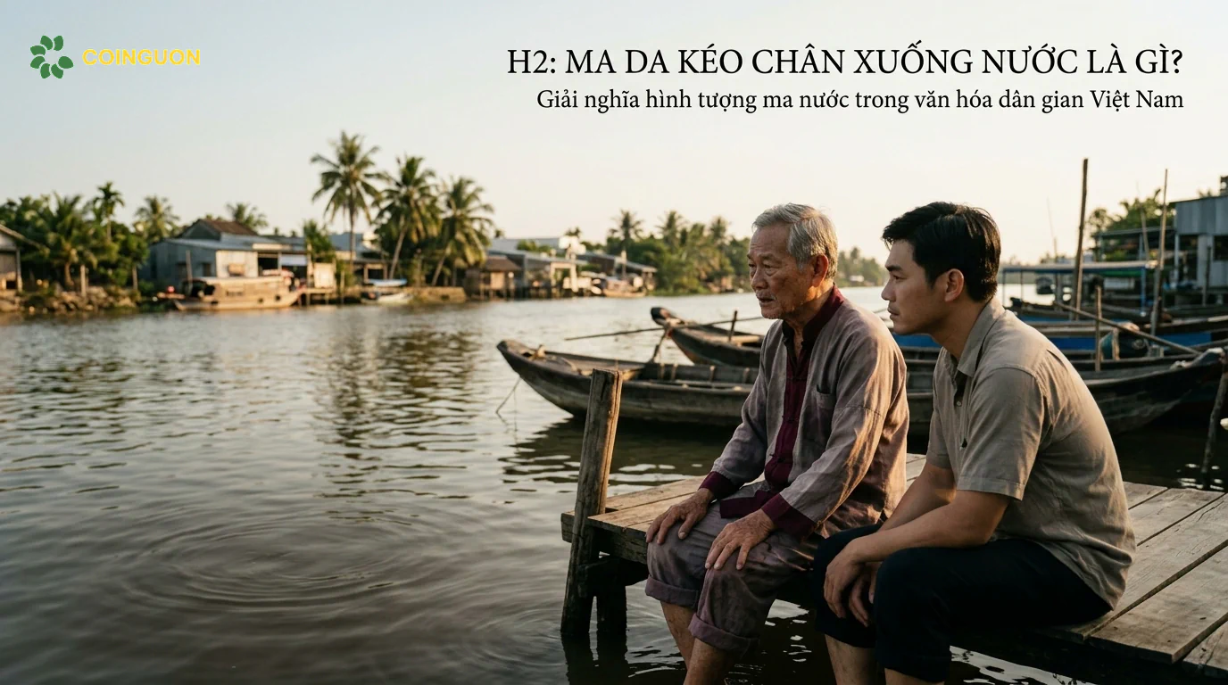 Ma da kéo chân xuống nước là gì? Giải nghĩa hình tượng ma nước trong văn hóa dân gian Việt Nam - Cội Nguồn ORA